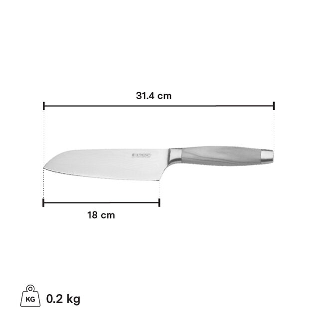 Santoku Knife, view 2